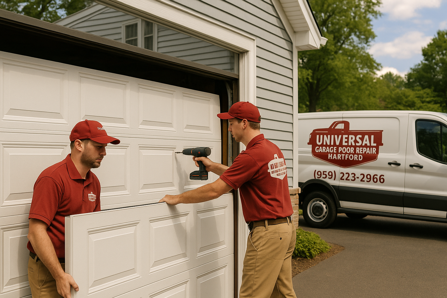 Garage Door Installation in Ridgefield