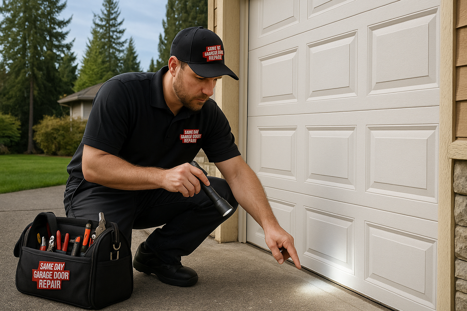 Professional Garage Door Repair in Ridgefield