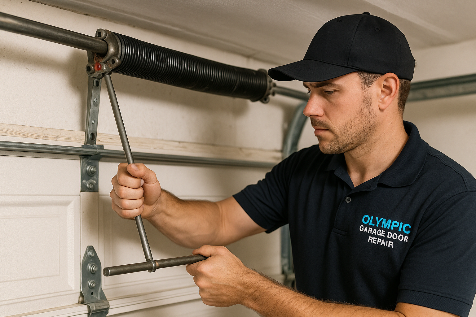 Garage Door Spring Repair in Ridgefield