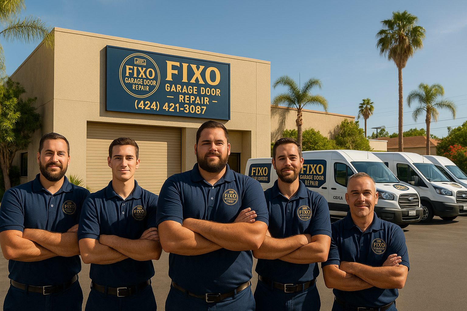 Professional garage door team in Ridgefield